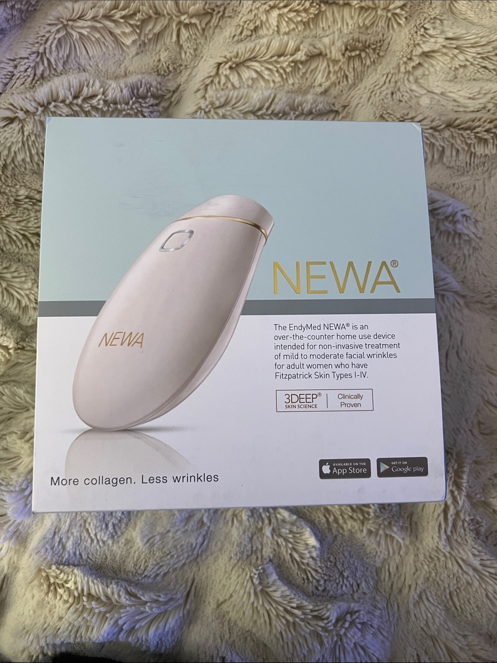 White At-Home Facial Rejuvenation Device – Reduces Fine Lines